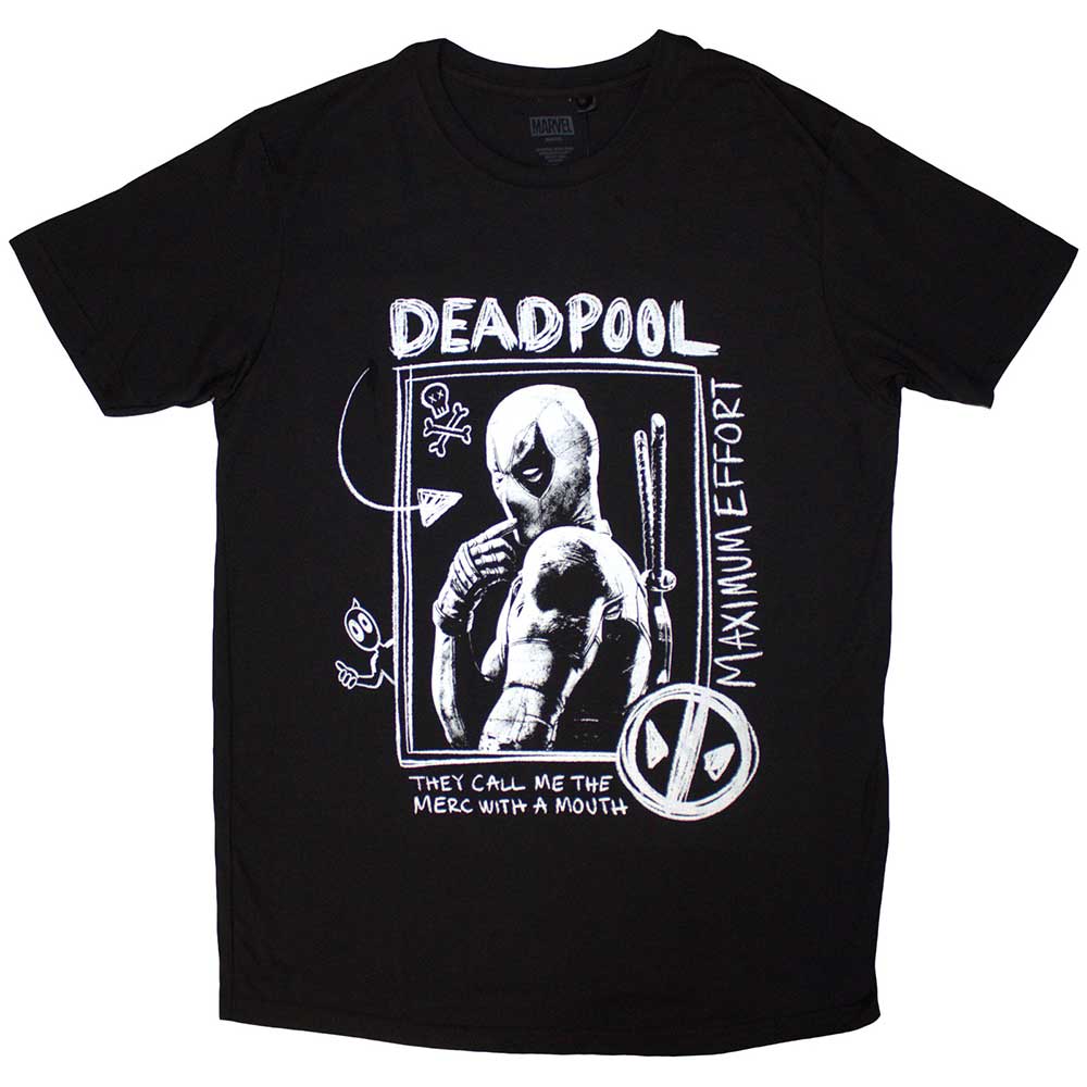 Deadpool Merc With A Mouth Max Effort (T-Shirt)