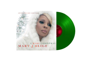Mary J. Blige A Mary Christmas (Anniversary Edition) [Translucent Green 2 LP] [Vinyl] - Apocalypse Vinyl