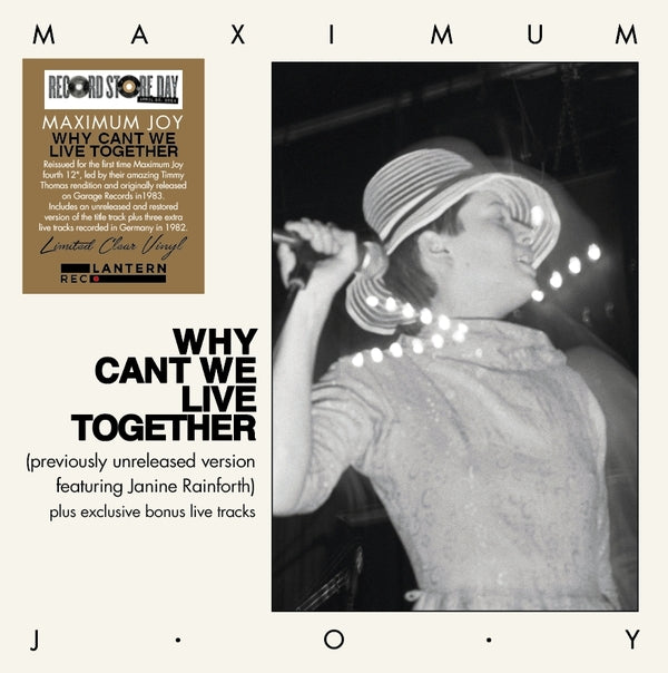 Why Can't We Live Togheter (Clear Vinyl) (Vinyl) - Apocalypse Vinyl