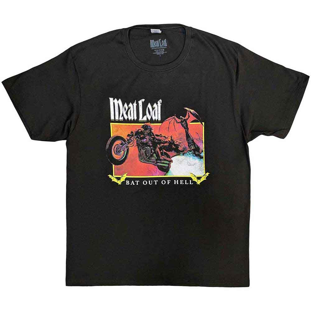Meat Loaf Bat Out Of Hell Rectangle [T-Shirt]