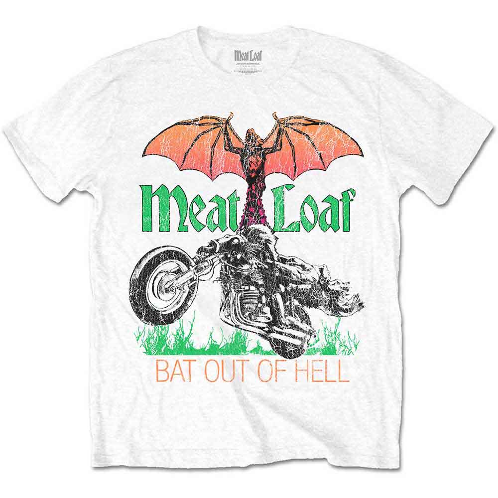 Camiseta Meat Loaf Murciélago del infierno