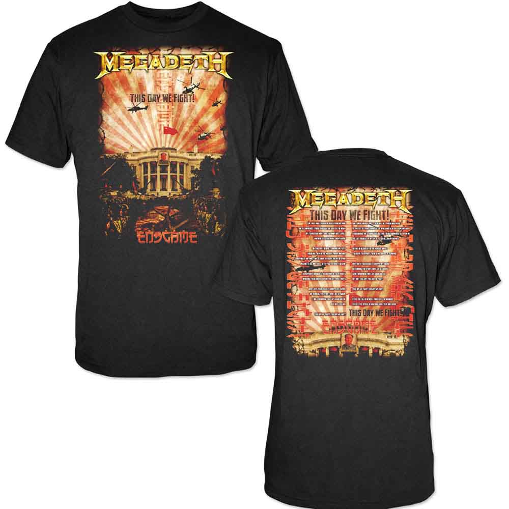 Camiseta de Megadeth China Whitehouse