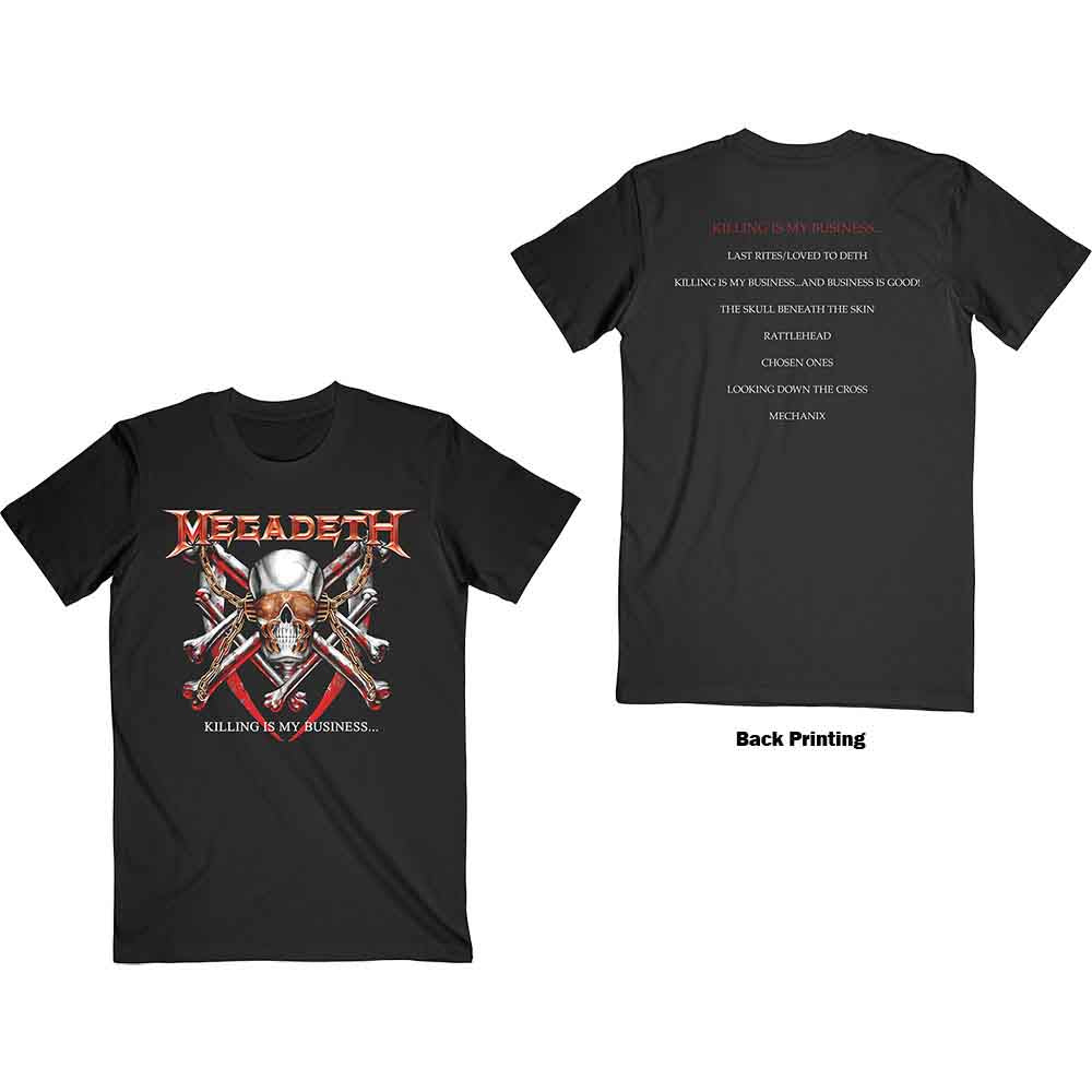 Megadeth Matar es mi negocio [Camiseta]