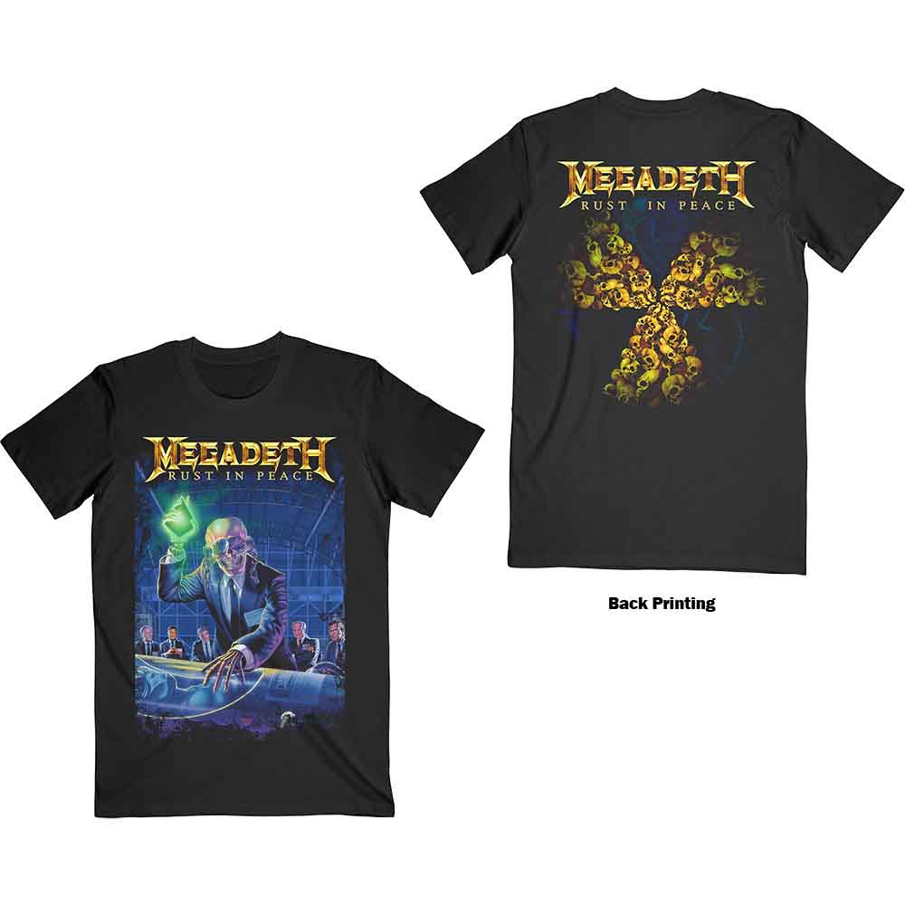 Camiseta del 30.º aniversario de Megadeth Rust In Peace