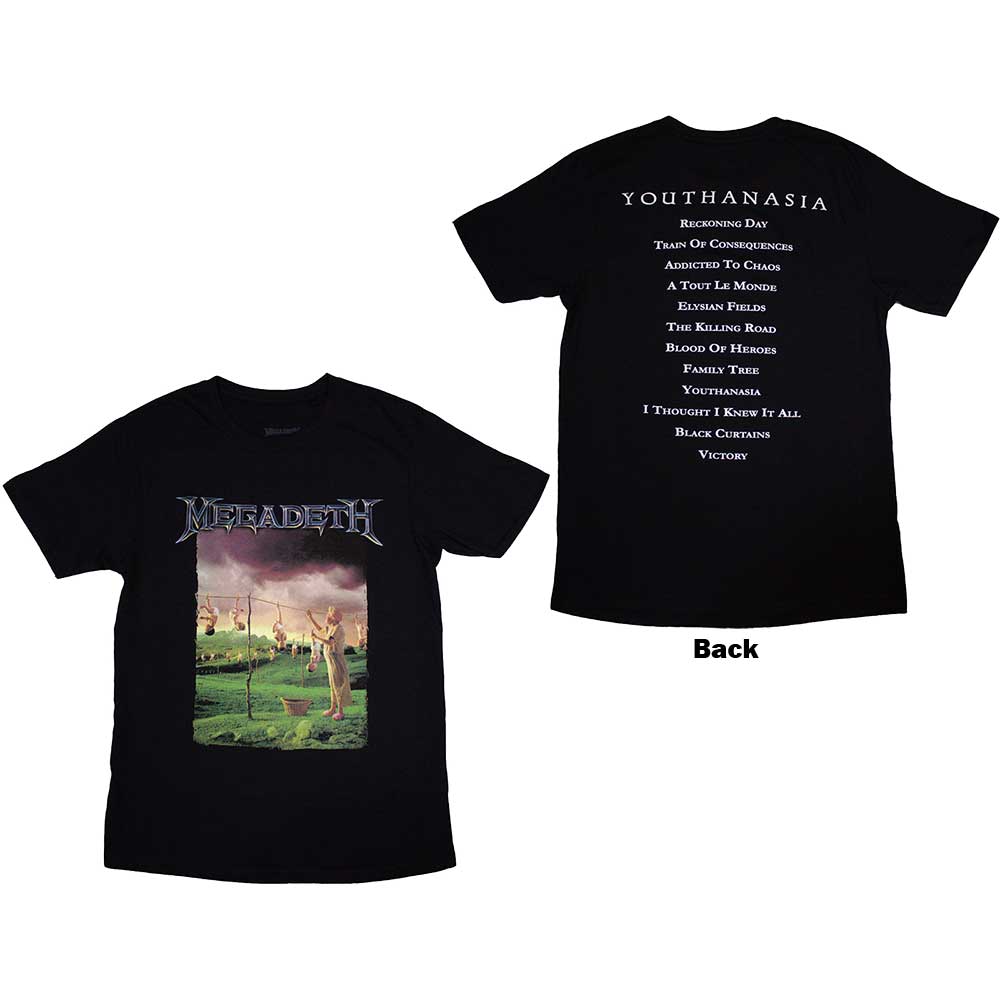 Youthanasia Tracklist (T-Shirt)