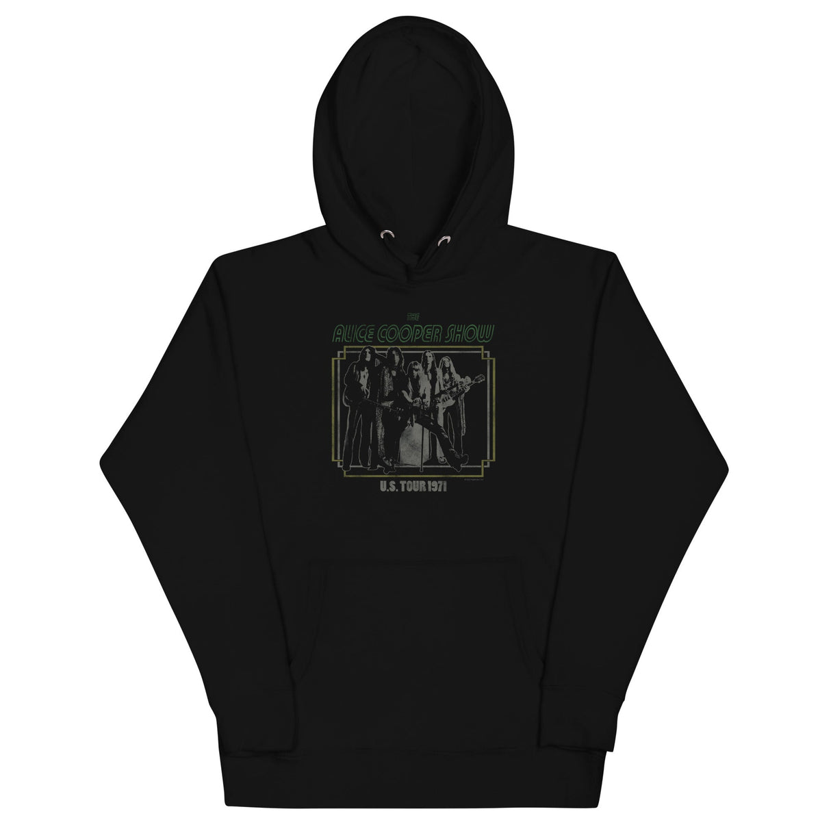 MERCHMOMENT Alice Cooper - 1971 US Tour Hoodie [Apparel]