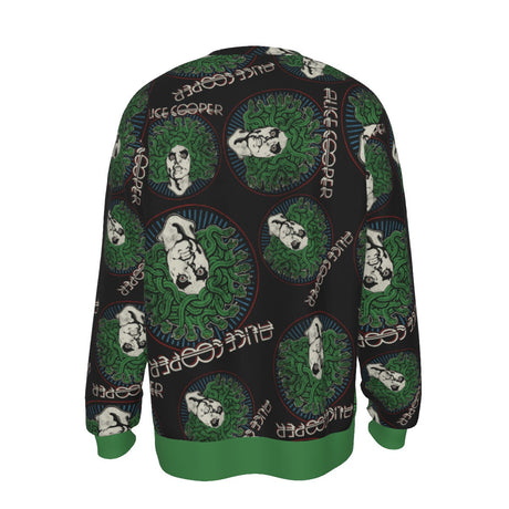 MERCHMOMENT Alice Cooper Hair All Over Print Sweatshirt [Apparel]