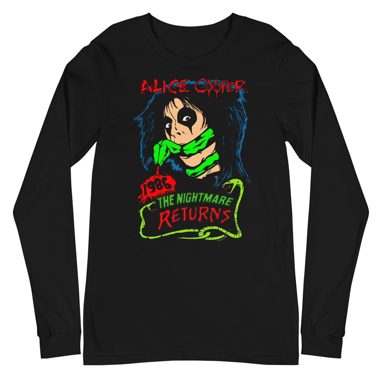 Alice Cooper - Nightmare Returns Long Sleeve T-Shirt ()