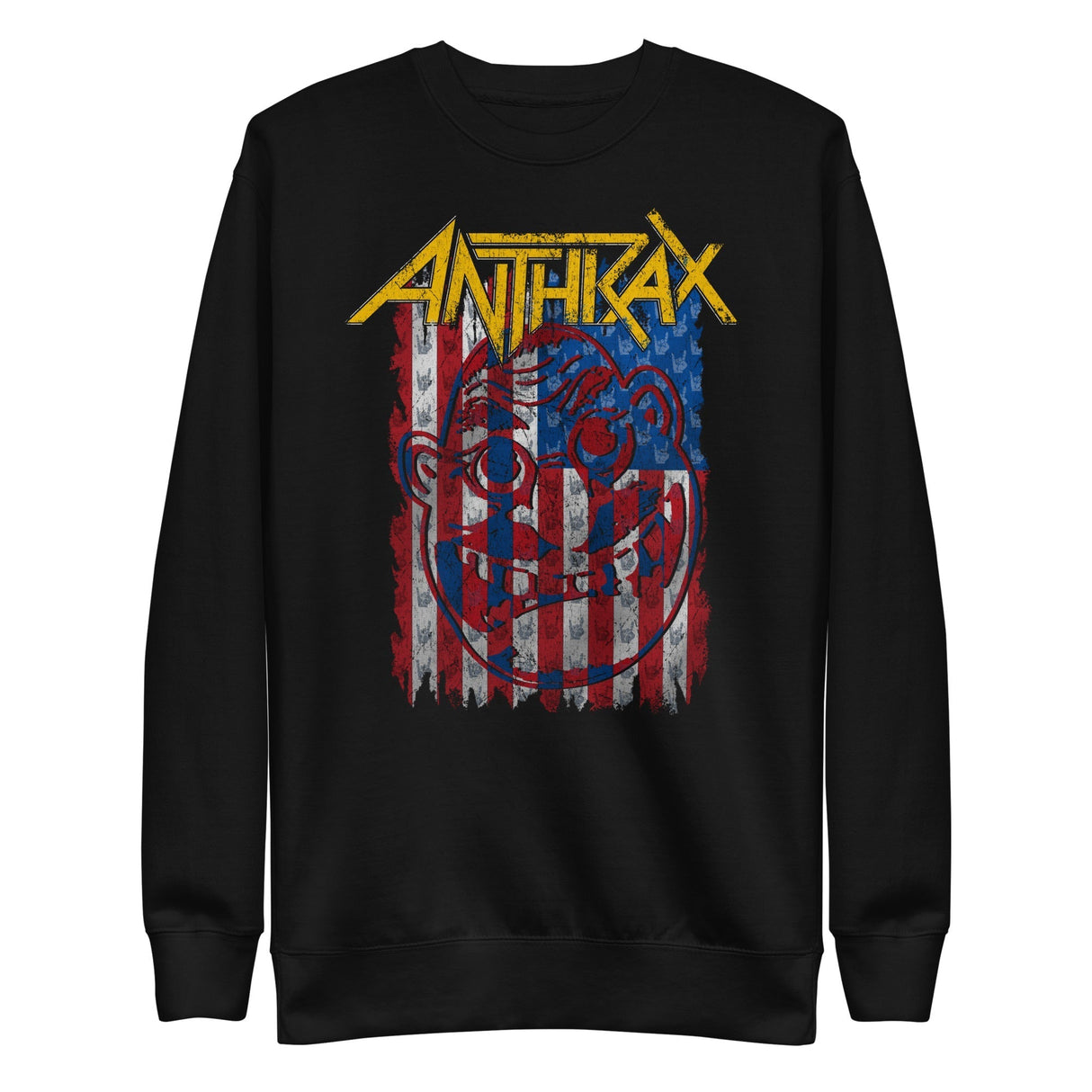 Anthrax - American Flag Sweatshirt ()