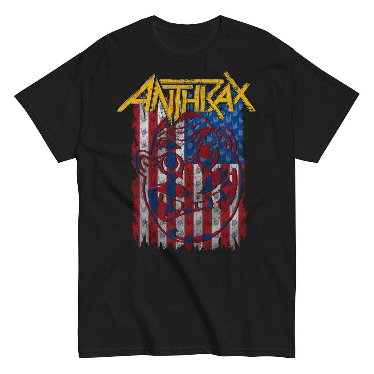 Anthrax - American Flag T-Shirt ()