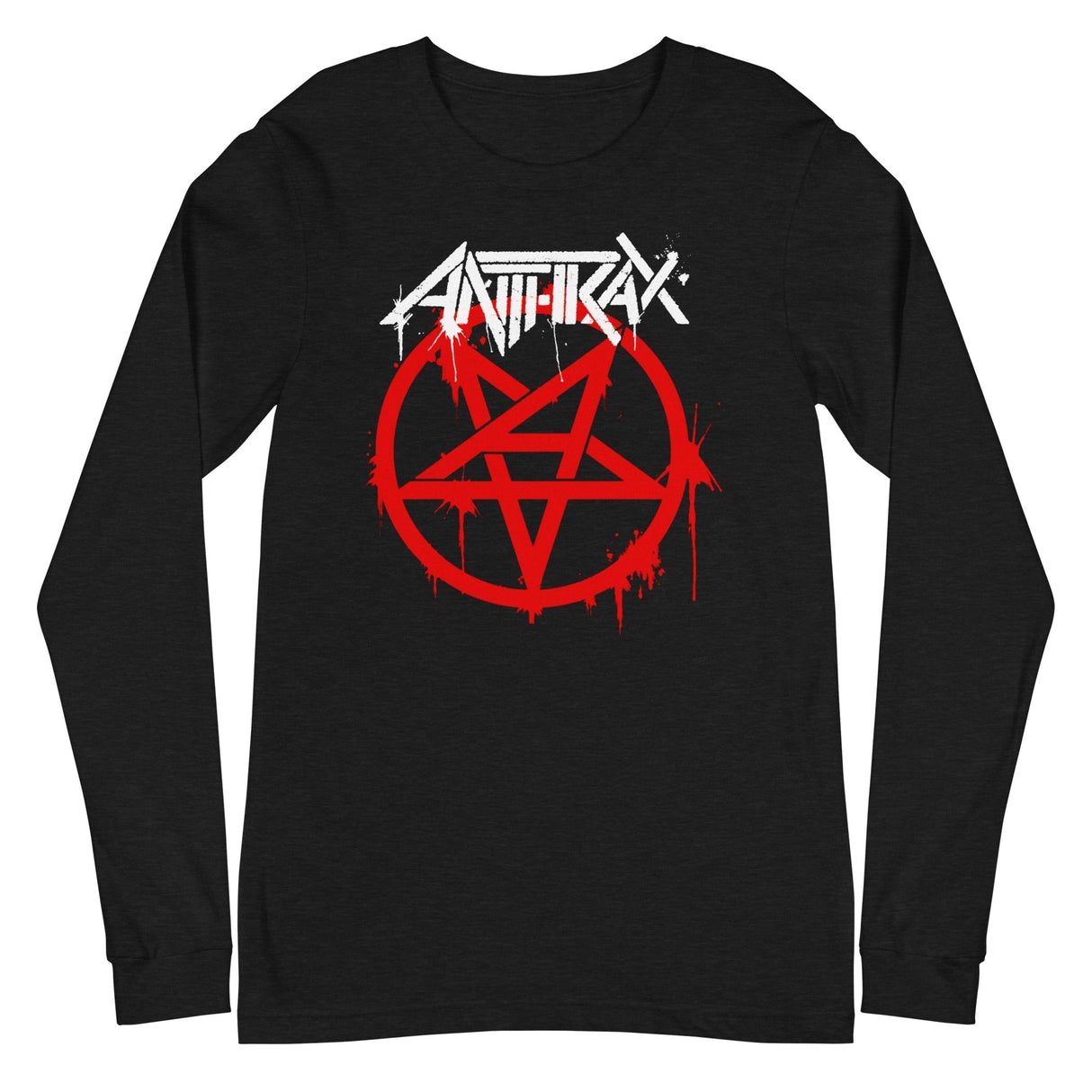 MERCHMOMENT Anthrax - Pentagram Logo Long Sleeve T-Shirt [Apparel]