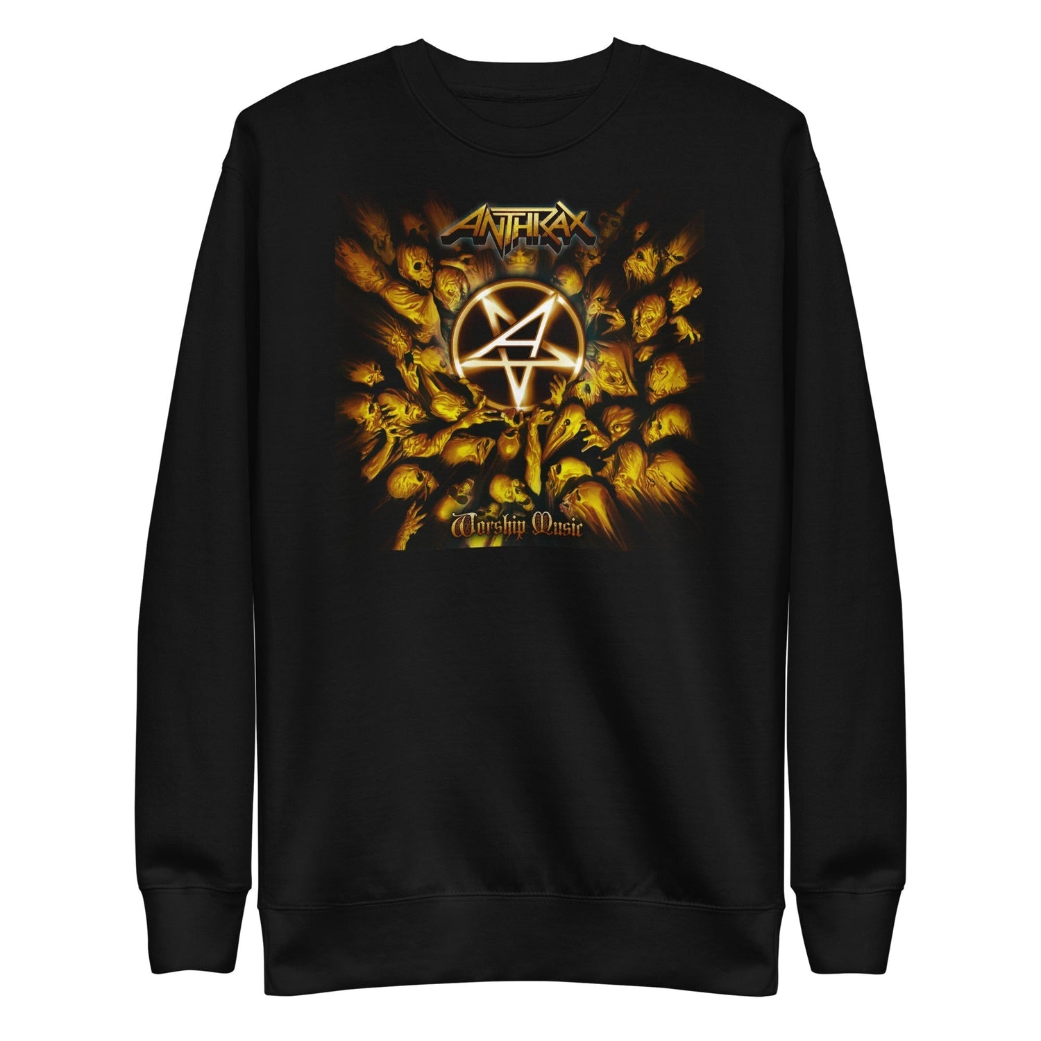 MERCHMOMENT Anthrax - Pentagram Logo Sweatshirt #1026 [Apparel]