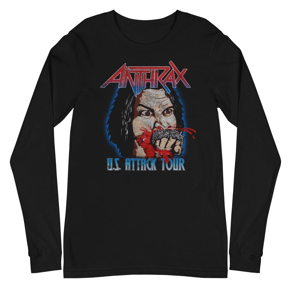 Anthrax - US Attack Tour Long Sleeve T-Shirt ()