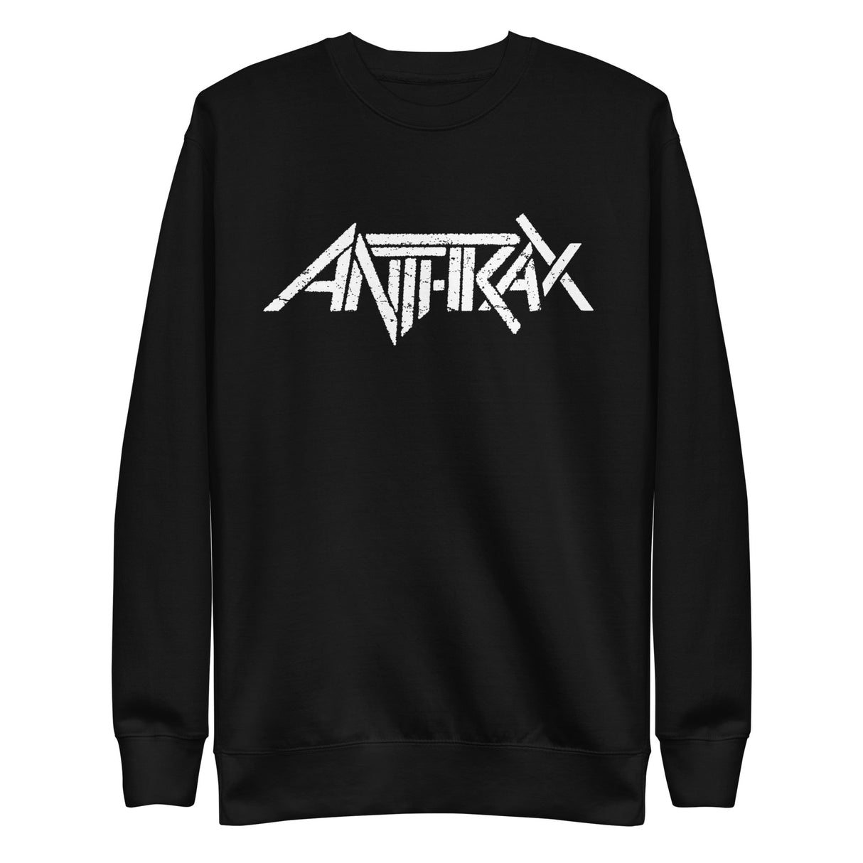 Anthrax - White Core Logo Sweatshirt ()