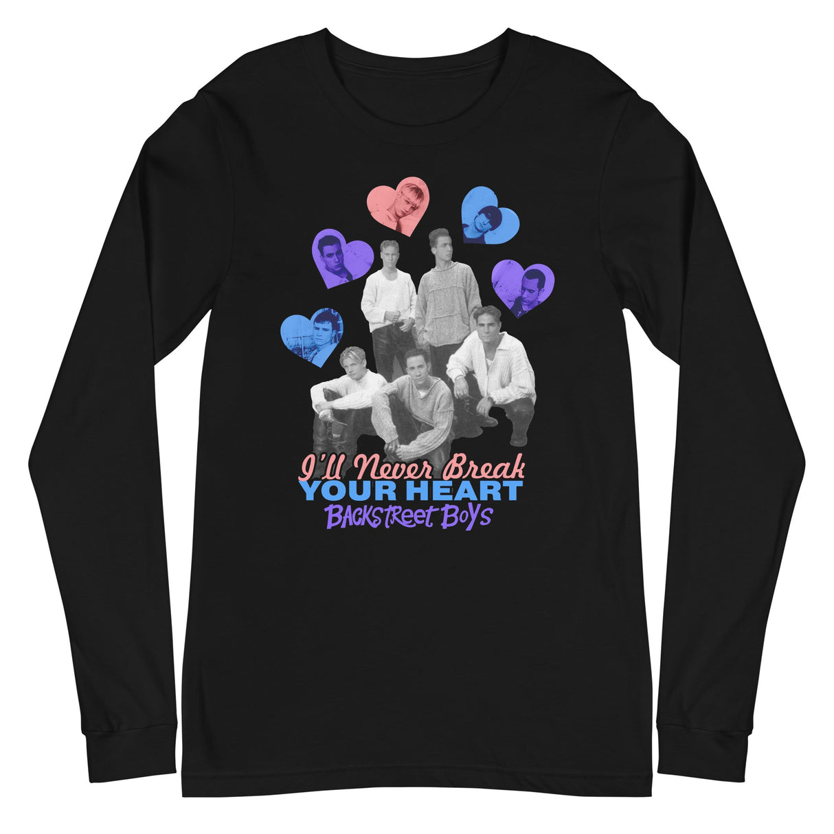 Backstreet Boys - Never Break Your Heart Long Sleeve T-Shirt ()