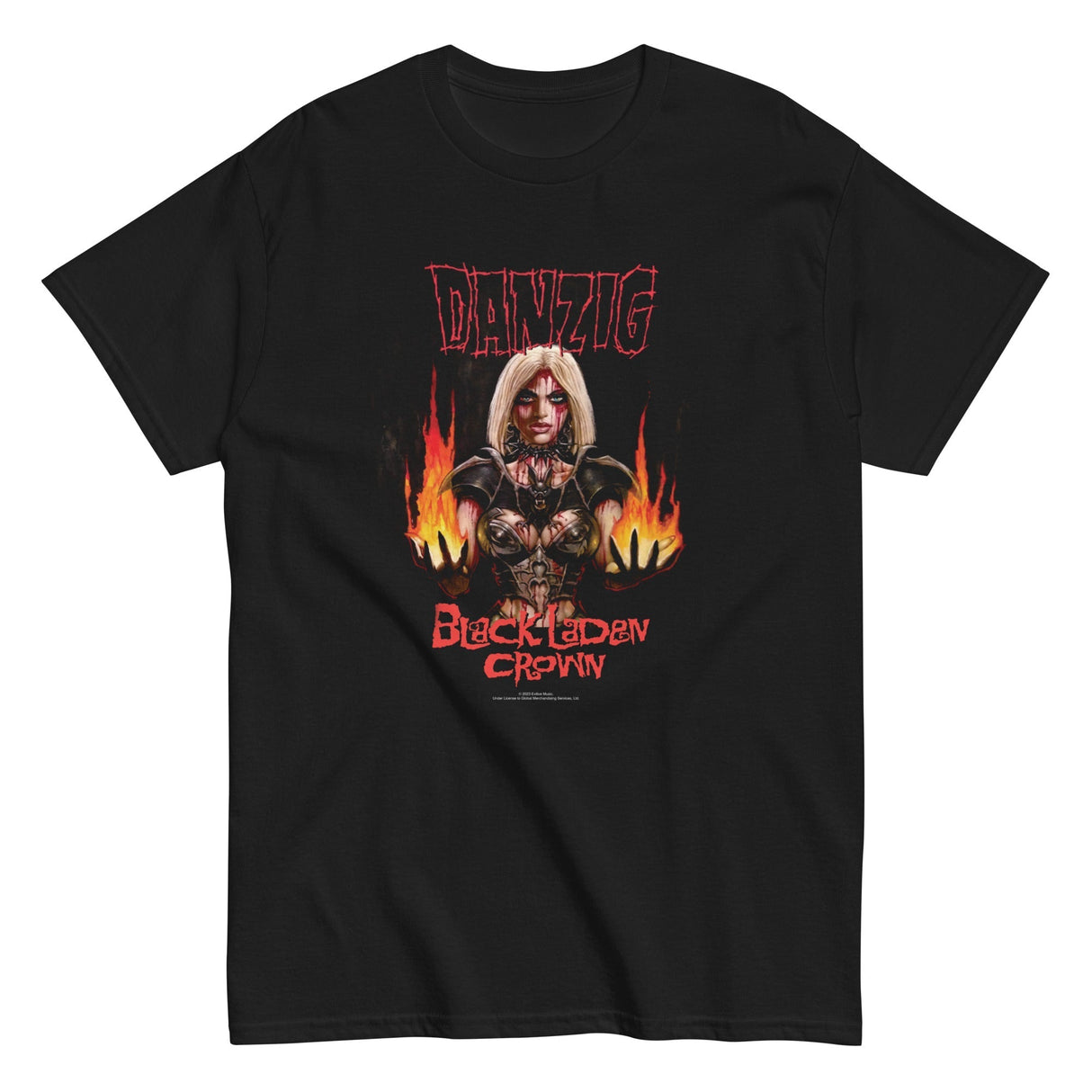 Danzig - Black Laden Crown T-Shirt ()