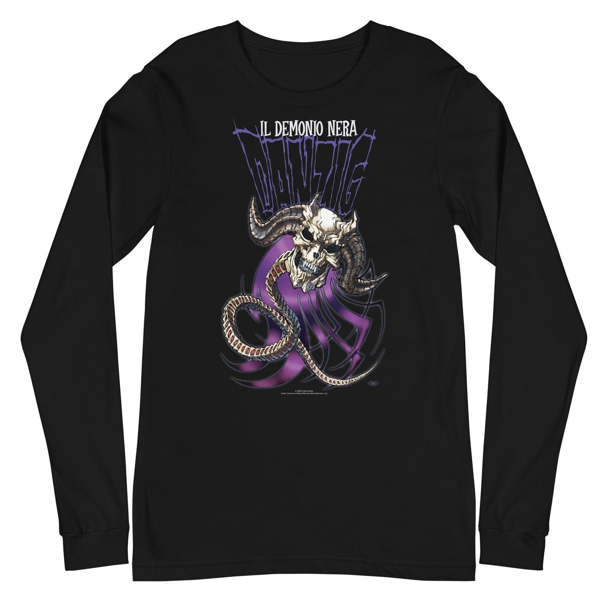 Danzig - Il Demonio Nera Long Sleeve T-Shirt ()