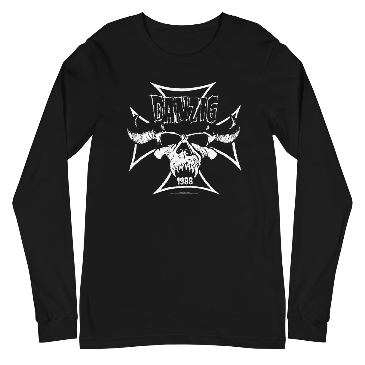 Danzig - Steer Skull Long Sleeve T-Shirt ()