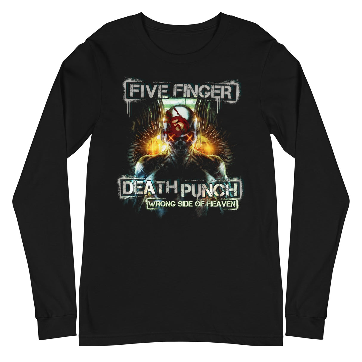 Five Finger Death Punch - Bot Heaven Long Sleeve T-Shirt ()