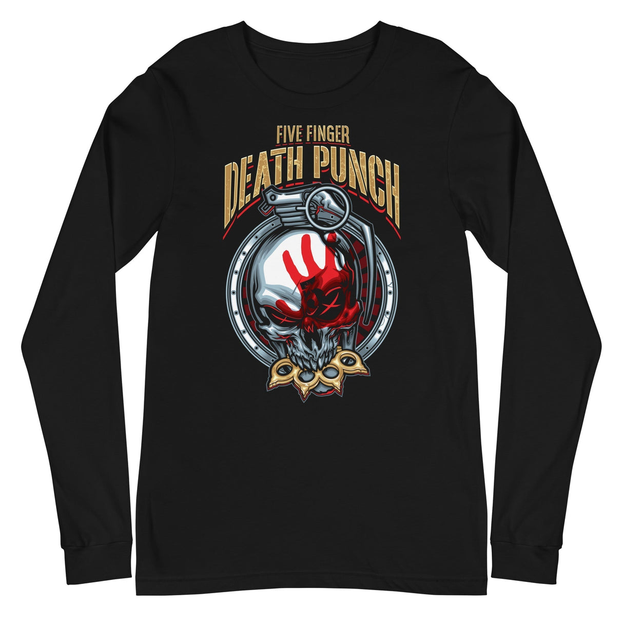 Five Finger Death Punch - Brass Knuckle Long Sleeve T-Shirt ()