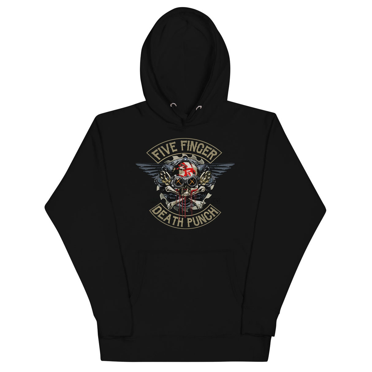 Five Finger Death Punch - Crossbones Hoodie ()