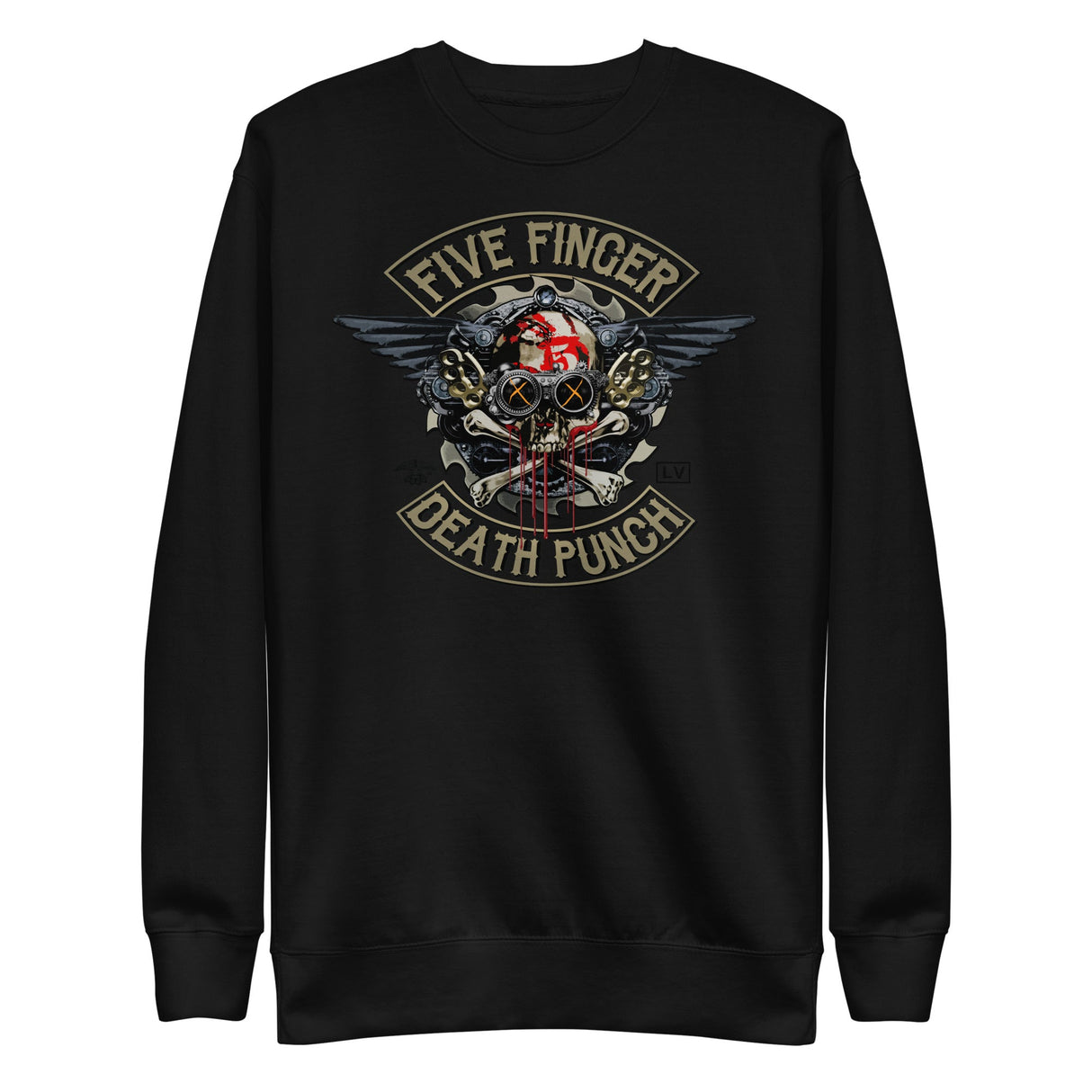 Five Finger Death Punch - Crossbones Sweatshirt ()