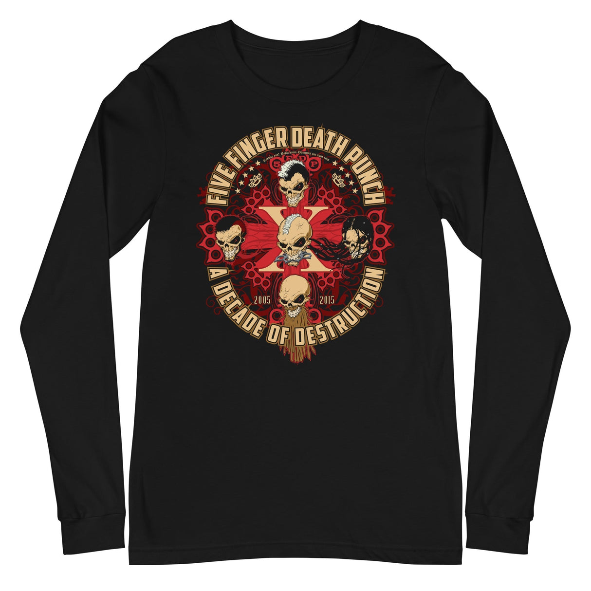 Five Finger Death Punch - Decade of Destruction Long Sleeve T-Shirt ()