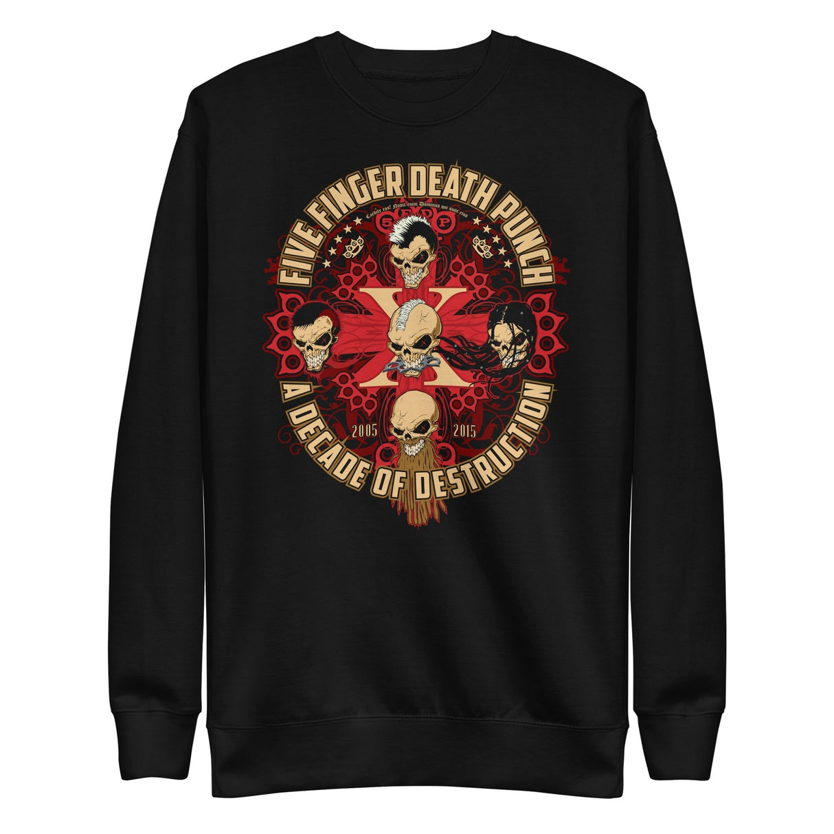 Five Finger Death Punch - Decade of Destruction Sweatshirt ()