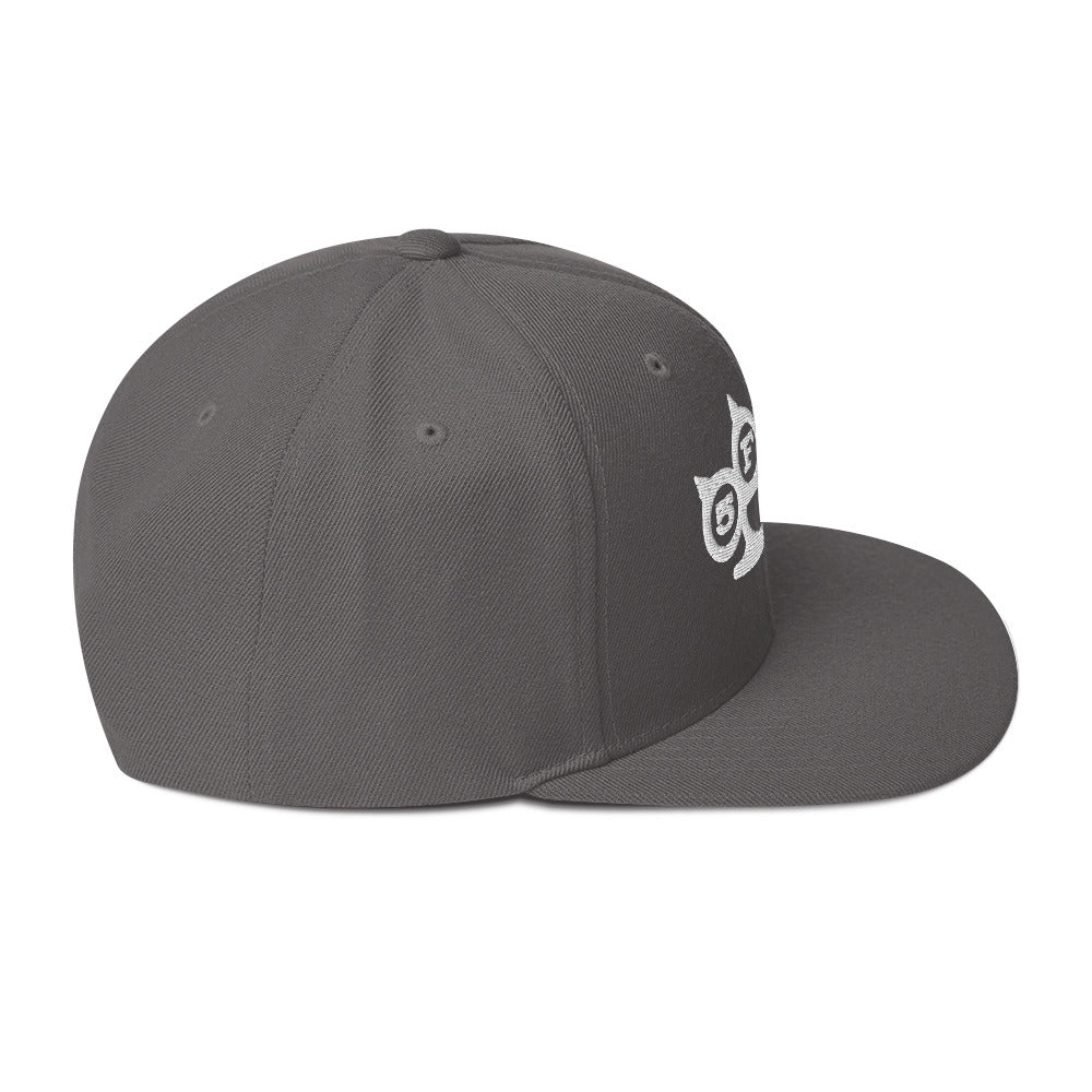 Five Finger Death Punch Grey Knuckles Embroidered Snapback Hat ()