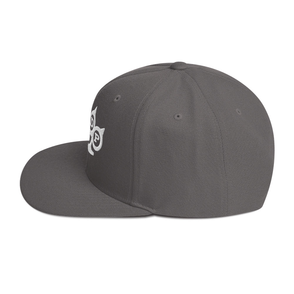 Five Finger Death Punch Grey Knuckles Embroidered Snapback Hat ()