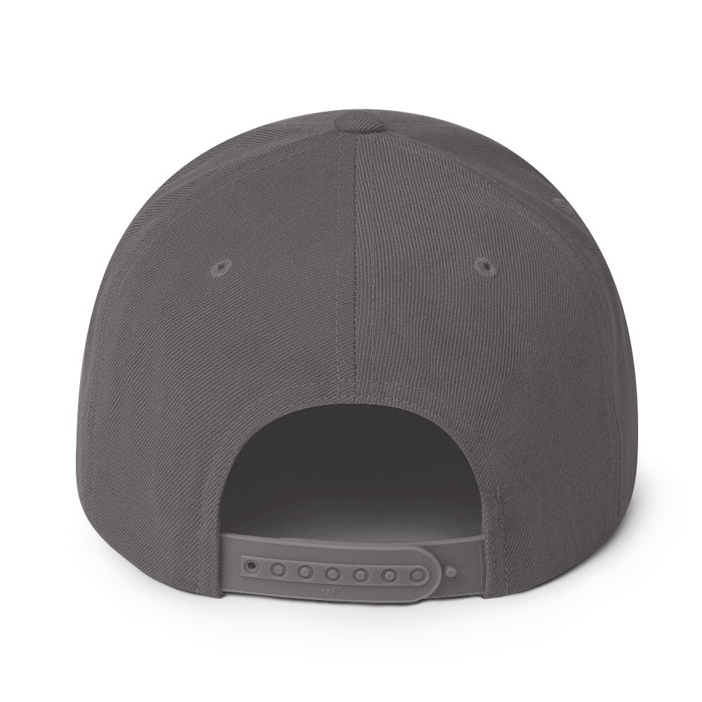 Five Finger Death Punch Grey Knuckles Embroidered Snapback Hat ()