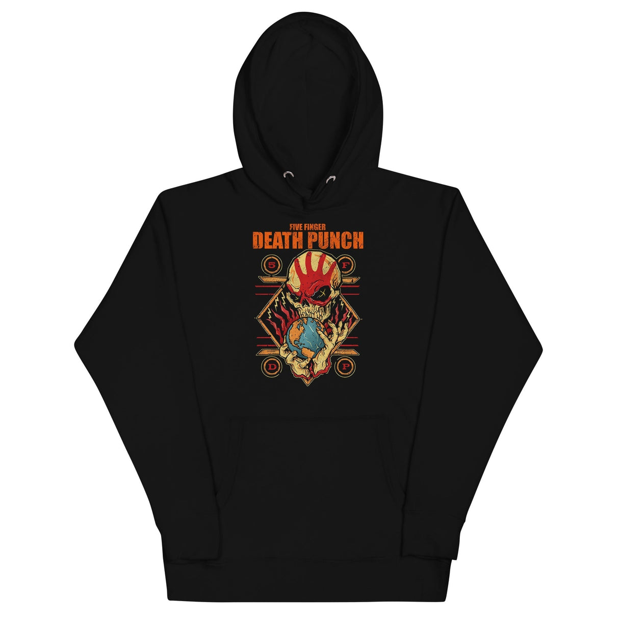 Five Finger Death Punch - Hand Skull Logo Hoodie ()