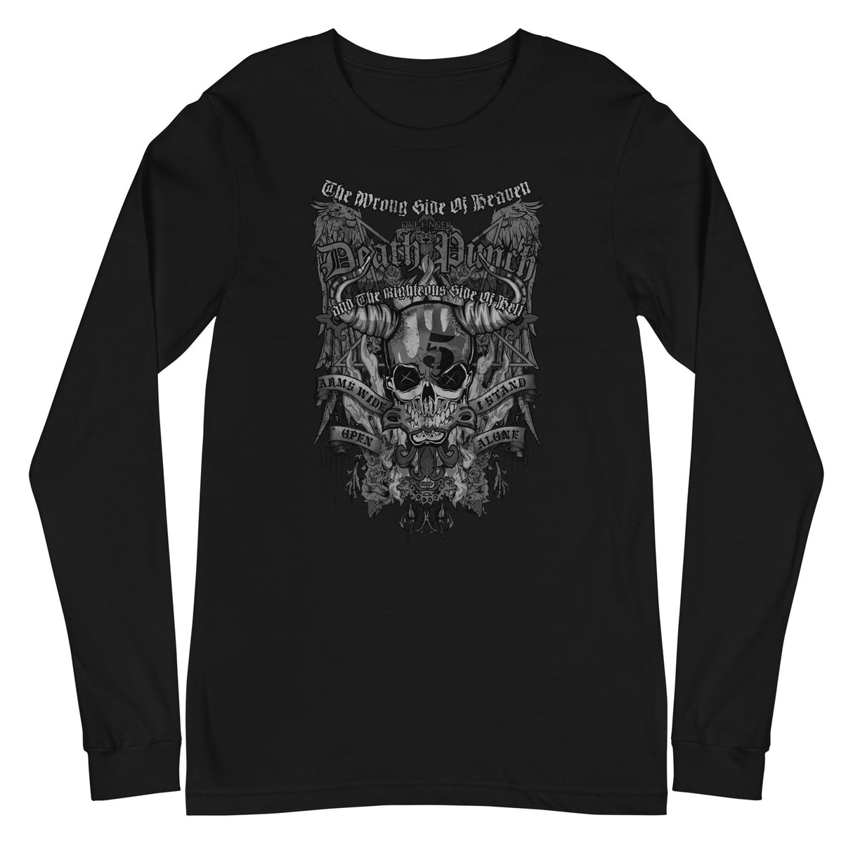 Five Finger Death Punch - Righteous Side of Evil Long Sleeve T-Shirt ()