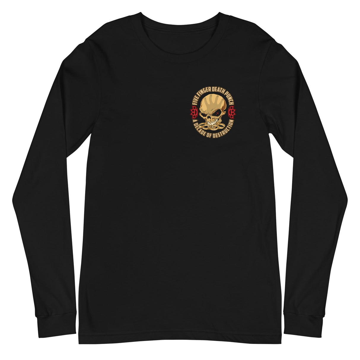 Five Finger Death Punch - Small Logo Long Sleeve T-Shirt ()