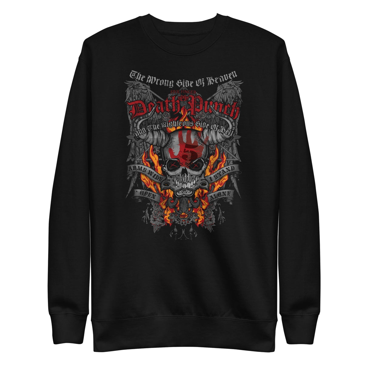 Five Finger Death Punch - Wrong or Righteous Sweatshirt ()