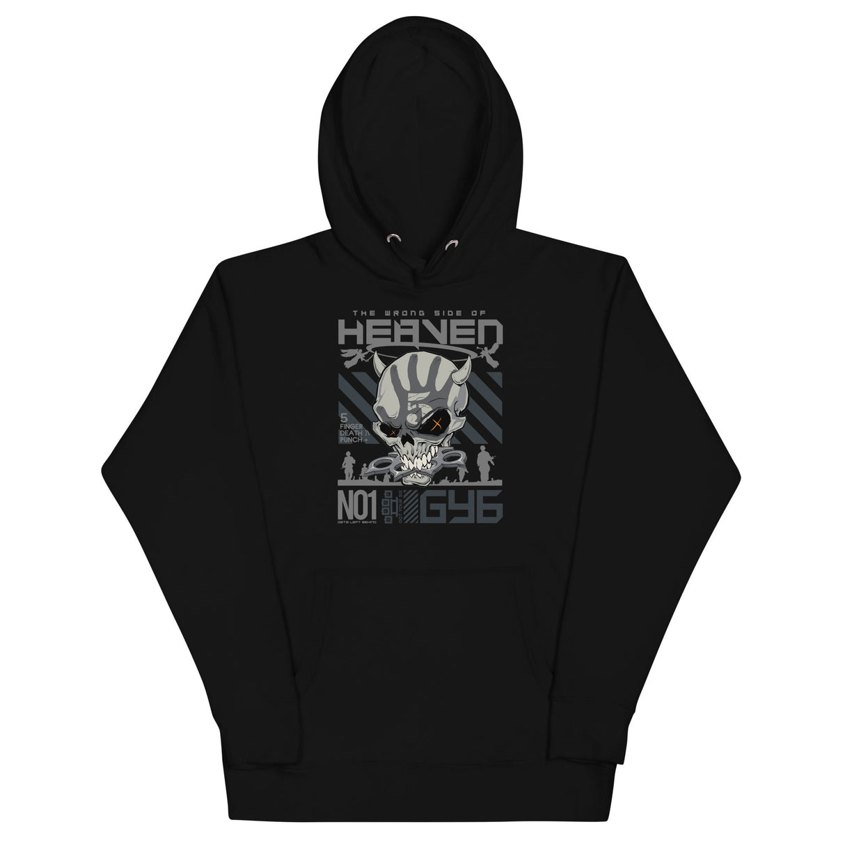 Five Finger Death Punch - Wrong Side of Heaven Hoodie ()