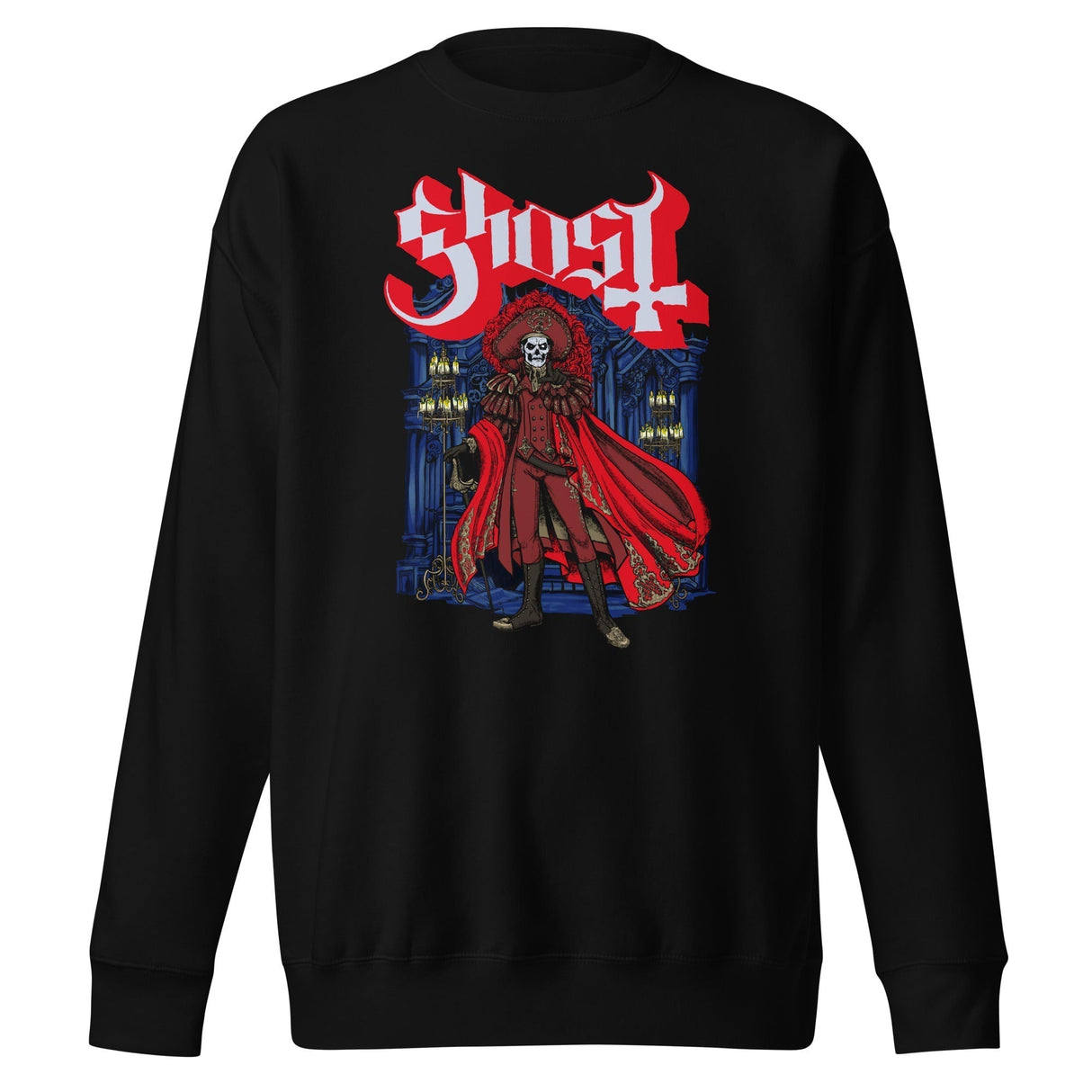 MERCHMOMENT Ghost - Billowing Cape Sweatshirt [Apparel]