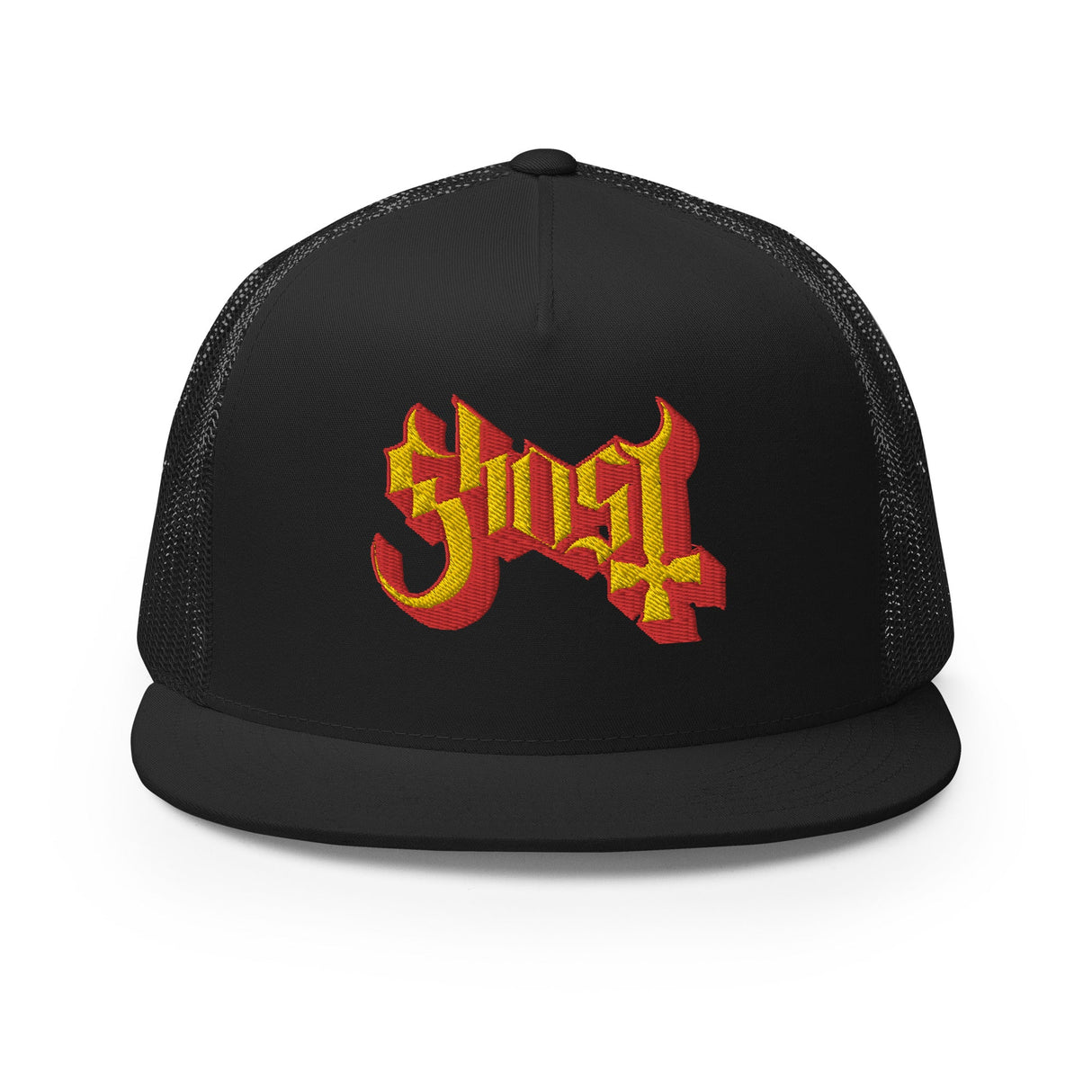 Ghost Embroidered Logo Trucker Hat ()