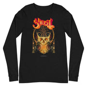 MERCHMOMENT Ghost - Flaming Logo Long Sleeve T-Shirt [Apparel]