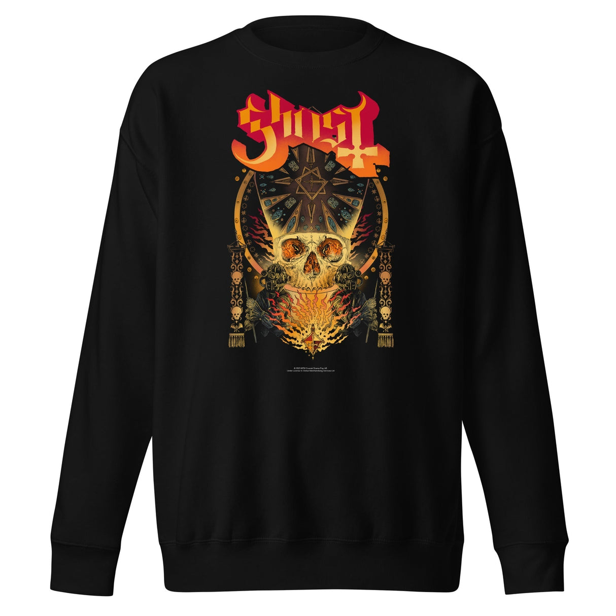 Ghost - Flaming Logo Sweatshirt ()