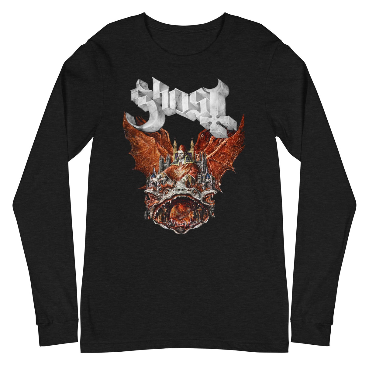 Ghost - Gilded Logo Long Sleeve T-Shirt ()