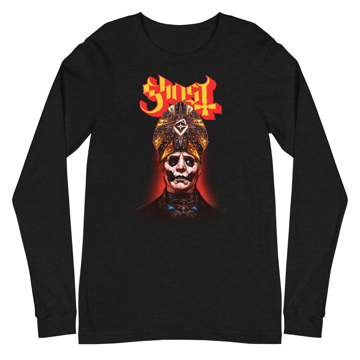 Ghost - Red Glow Long Sleeve T-Shirt ()