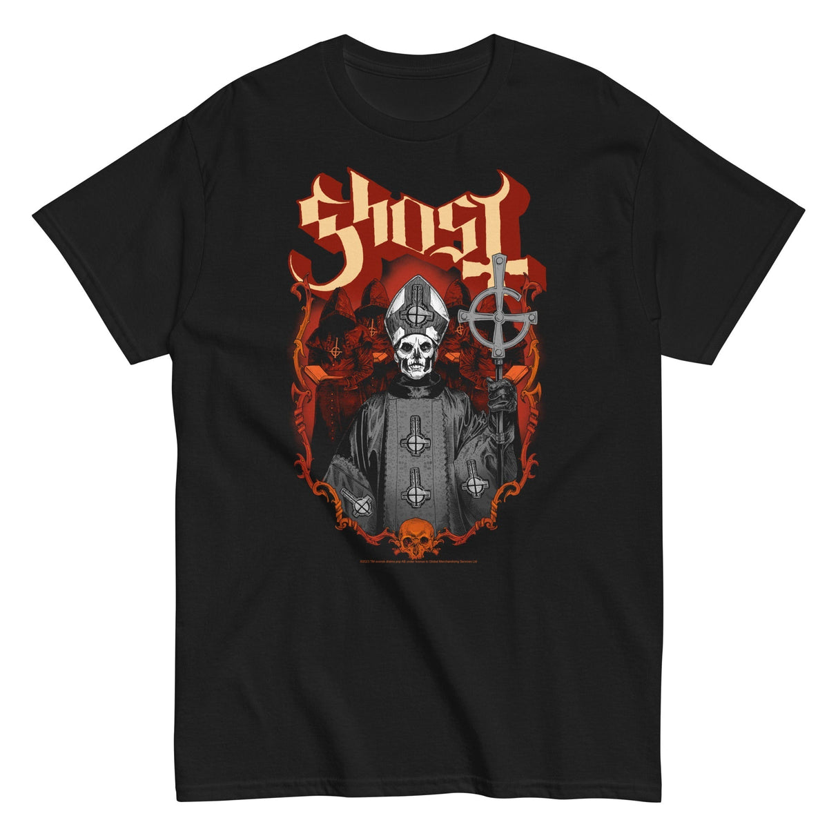 Ghost - Skull and Robes T-Shirt ()