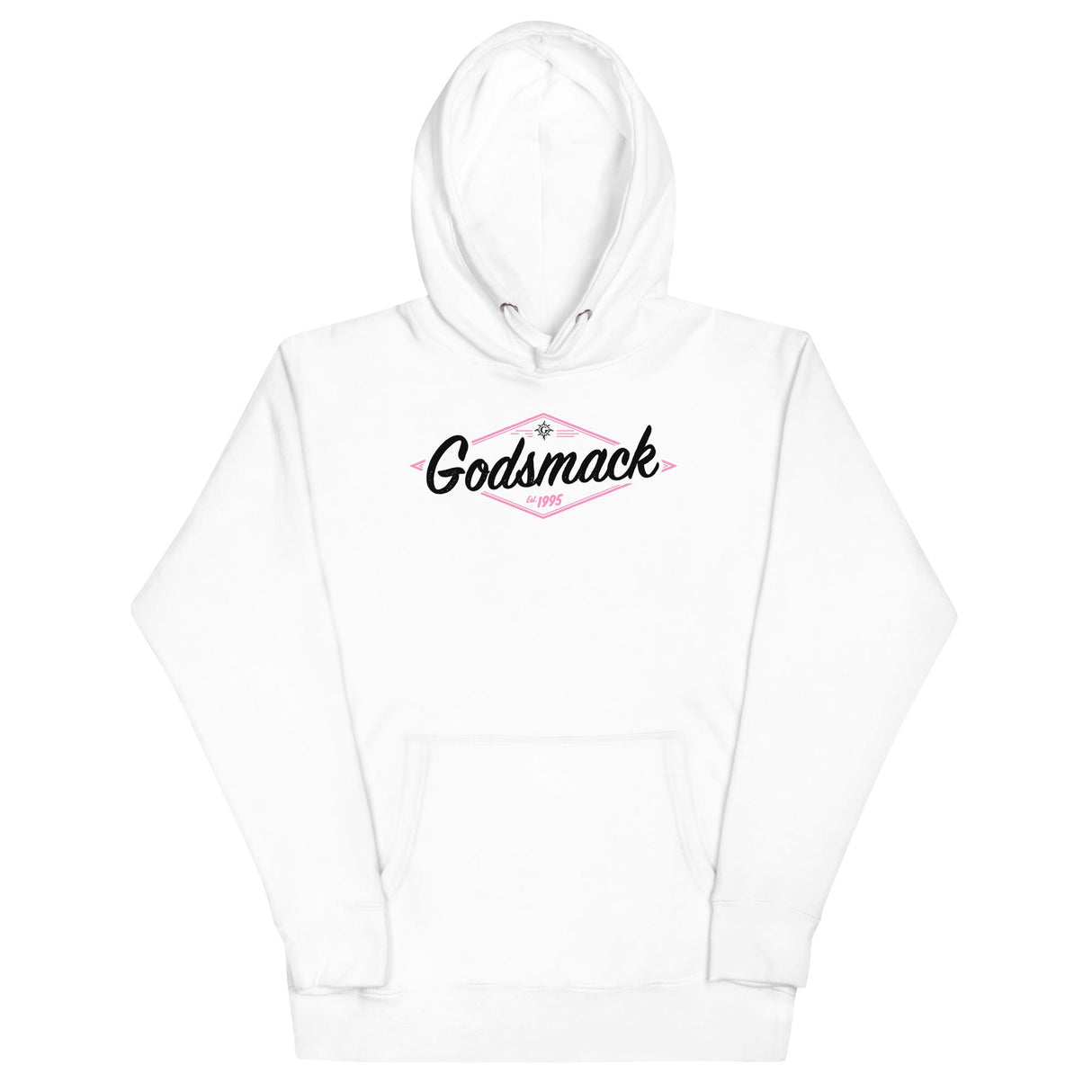 MERCHMOMENT Godsmack - Black and Pink Logo Hoodie [Apparel]