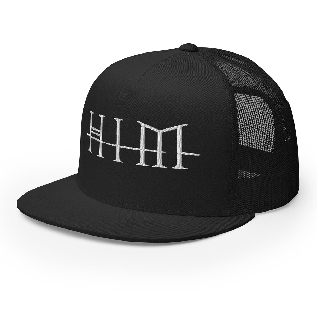 MERCHMOMENT HIM Classic Logo Embroidered Trucker Hat [Apparel]