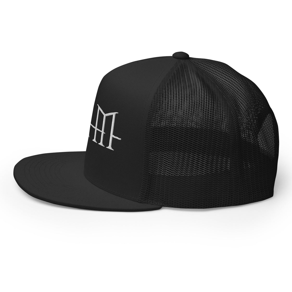 MERCHMOMENT HIM Classic Logo Embroidered Trucker Hat [Apparel]