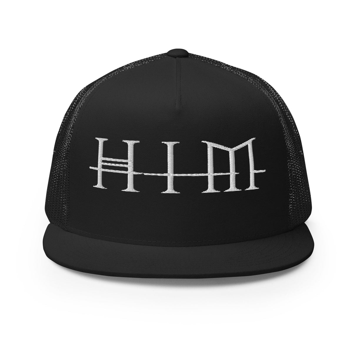 HIM Classic Logo Embroidered Trucker Hat ()