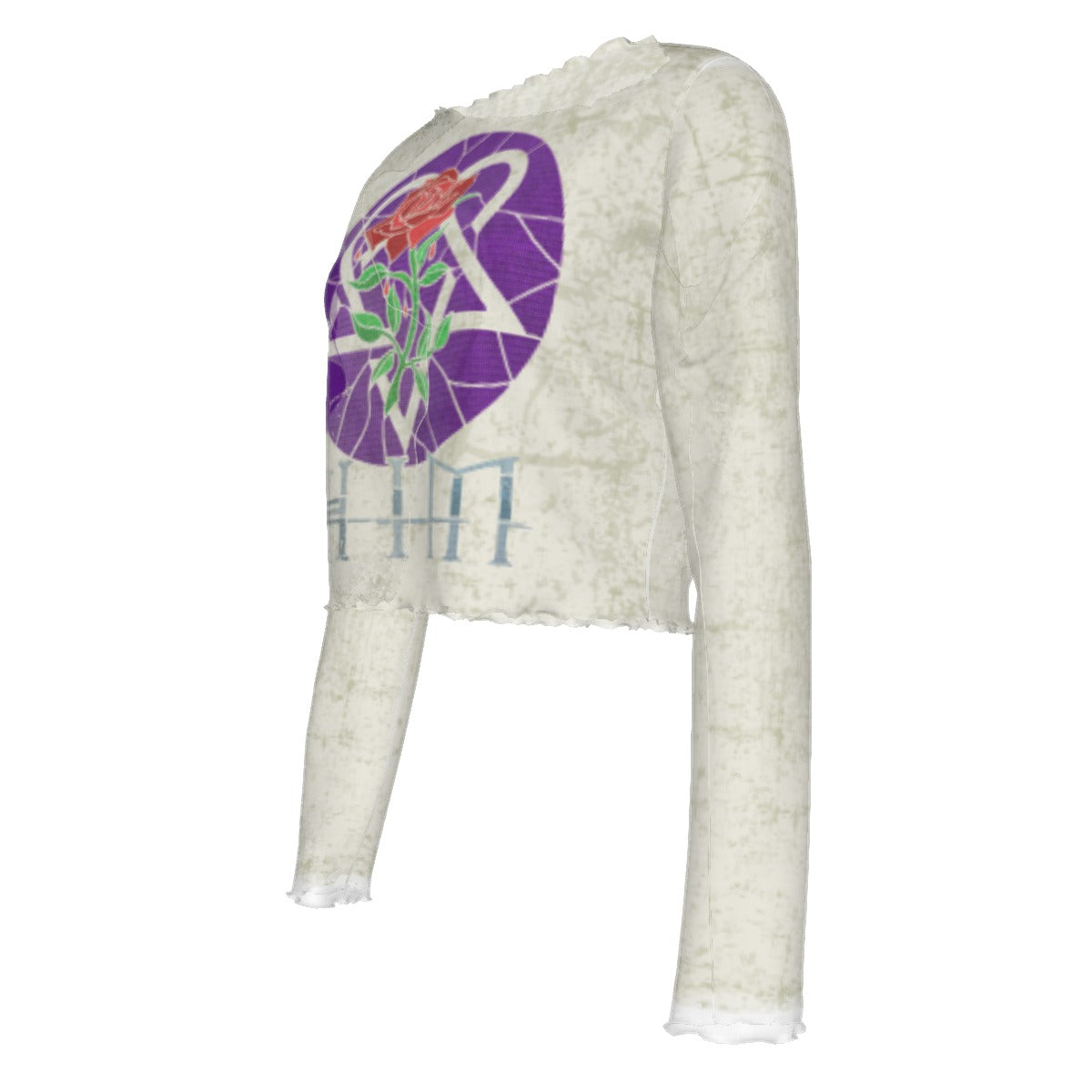 MERCHMOMENT Him Roses Women's Mesh Top [Apparel]