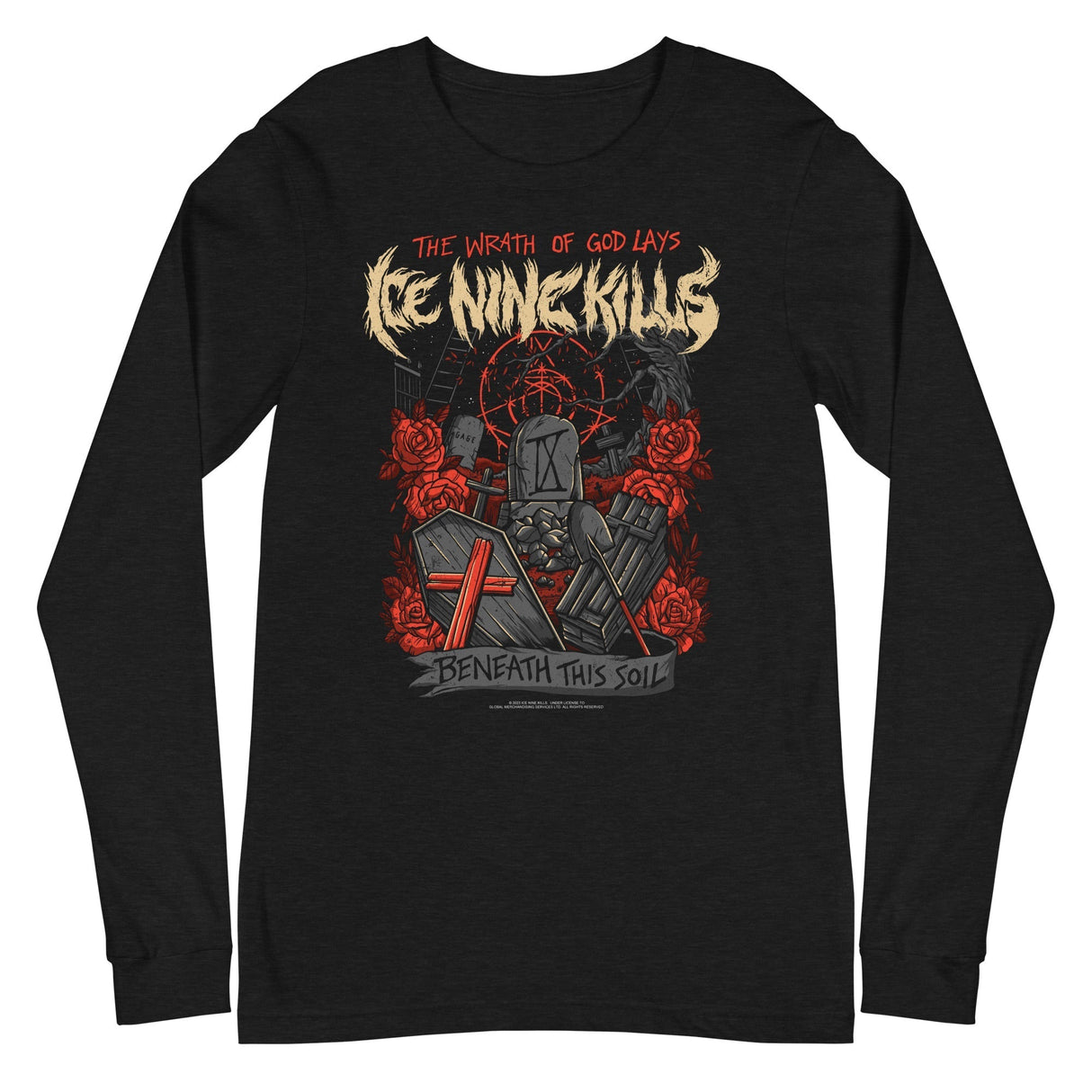 Ice Nine Kills - Beneath This Soil Long Sleeve T-Shirt ()