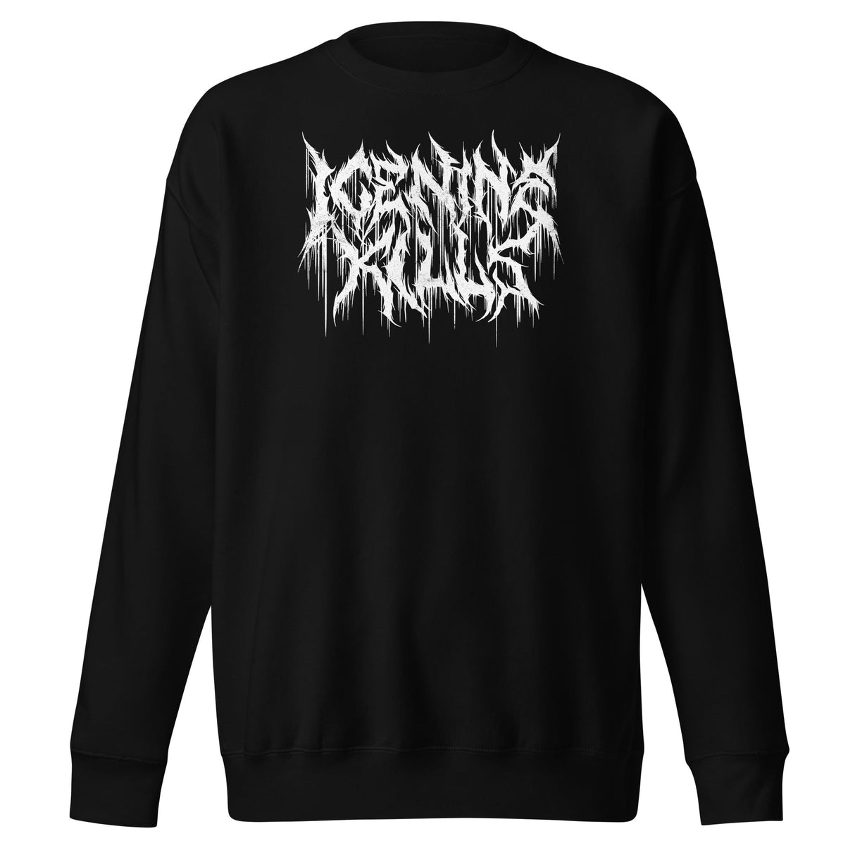 Ice Nine Kills - White Drip Logo Sweatshirt ()